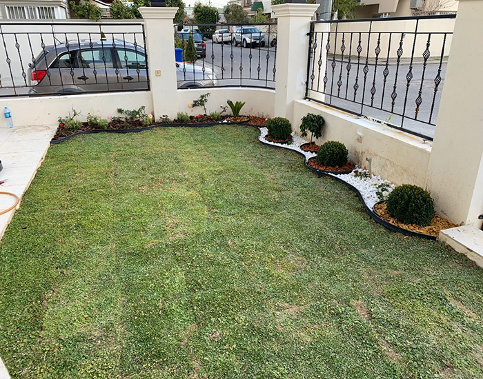 التصميم و التنفيذ لاندسكيب فيلا في اربيل